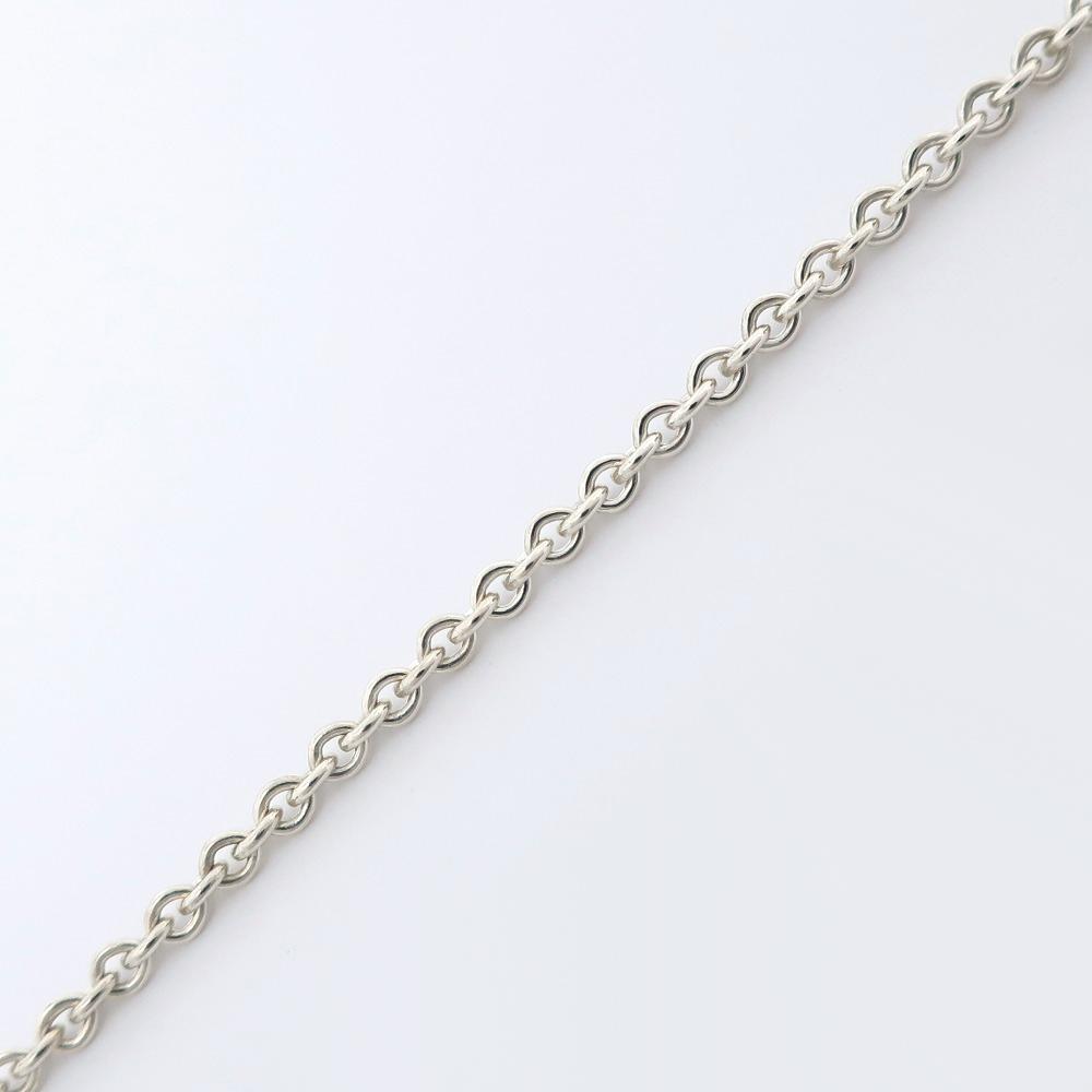 TIFFANY&Co. Open heart Necklace Elsa Peretti Silver925 8.6g Women Used