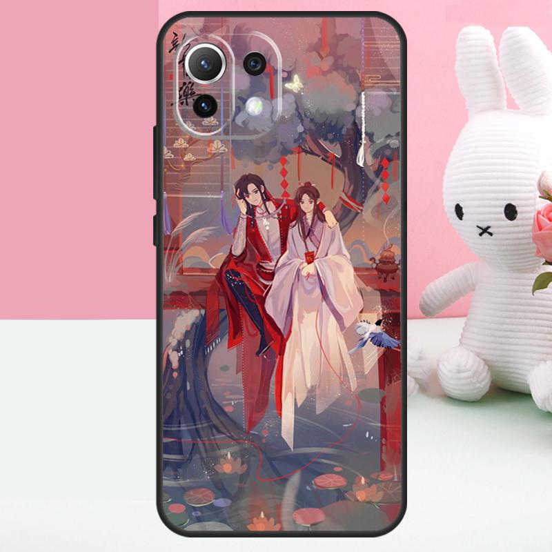 TV Heaven Officials Blessing Cover For POCO X3 X4 X5 F5 Pro M5s F3 F4 GT C40 Case For Xiaomi 13 12 11 Lite 11T 12T Pro