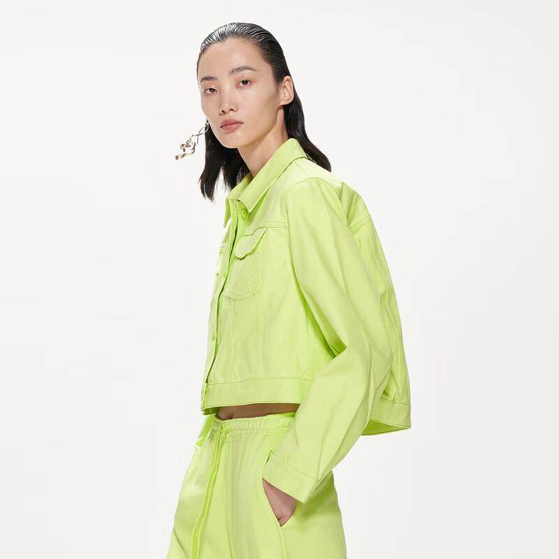 JNBY Women's Loose-Fit Brushed Cotton Spring Jacket