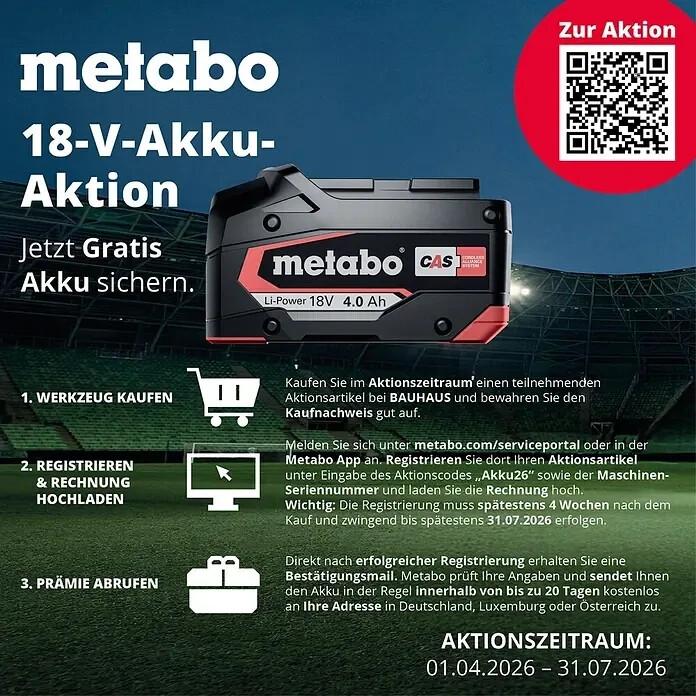 Drill-driver Metabo BS 18 L BL613155500