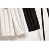 DIMANAF 2026 Plus Size Summer Women Pants Cotton Thin Elastic Waist Oversize Fashion Lady Casual Long Pants Solid Black