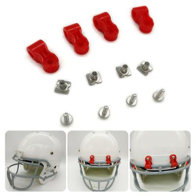 Baseball Softball Voetbal Helmen Gezichtsmasker Hardware Voetbal Helmen Clips Schroeven Moer Kits voor Meerdere Sporthelmen