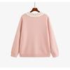 Plus Size Women's Winter Doll Collar Sweater - Age-Reducing Casual Knitwear, 2025