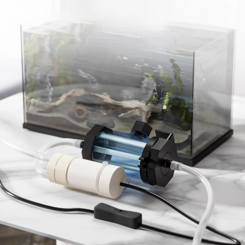 Aquarium Sand Cleaner Set Dirt and Waste Remover Easy Installation Strong Suction Washable USB Pump