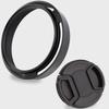 Haoge LH-LQ Metal Lens Hood Shade with Cap for Leica Q3 43 Q3 Q2 Q Q-P QP Typ 116 Typ116 Camera Black
