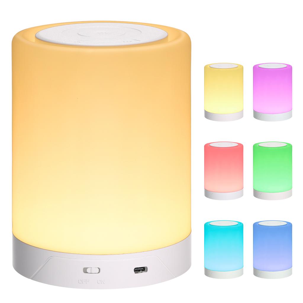Neoglint D C5V 3W Night Light Beside Lamp Sensitive Touching Control Supported Static Color/