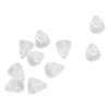 10pcs Sound Aids Domes for Minifit Anti Static Reusable Single Layer Silicone Open Vented Earplug Re