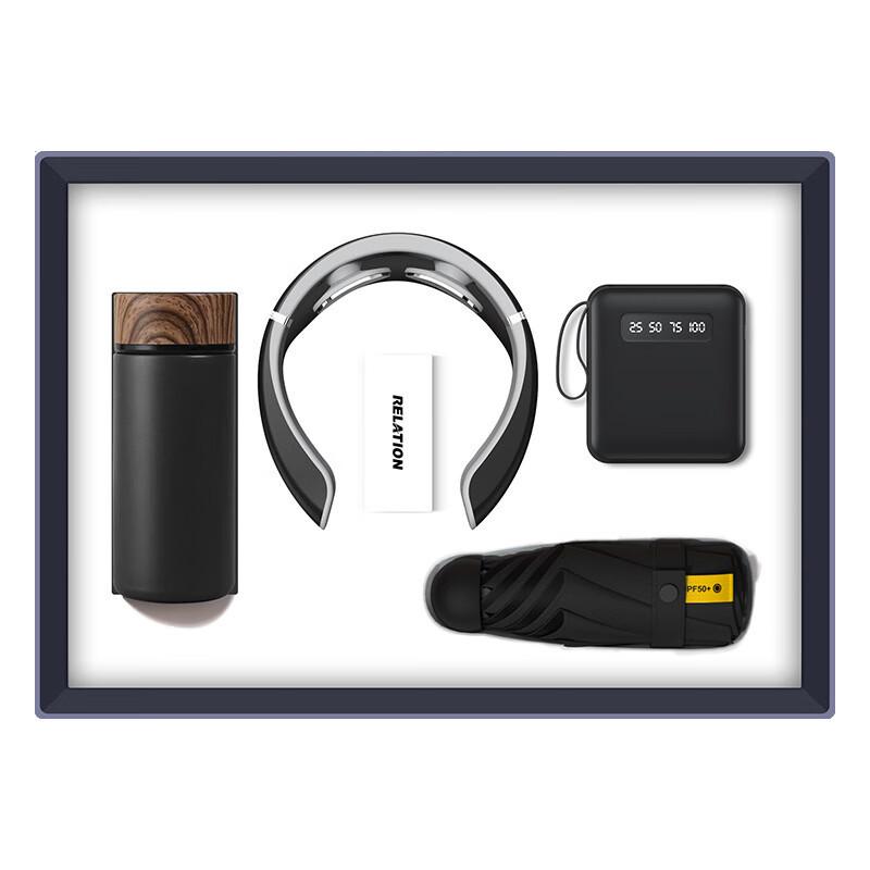 Premium 5-Piece Business Gift Set with Smart Insulated Mug