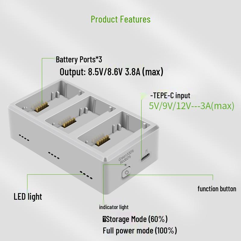 DJI Mini 4 Pro/Mini 3 Long-Lasting Battery Care Set