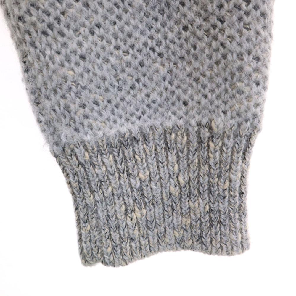 MARC JACOBS 14AW Made in Italy Wool Blend Long sleeve sweater S gray Men's Used