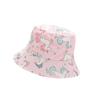 Korean-style Children's Hat, New Summer Model, Sun-shading Graffiti Wide-brimmed Fisherman Hat for Boys and Girls, Baby Sun Hat
