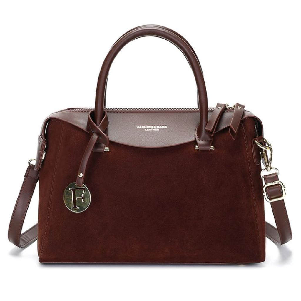 Tote Bag Women Faux Leather Large Capacity Daily Commute
