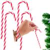 Christmas Tree Baubles Candy Canes Christmas Ornaments Set
