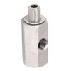 M10x1.0 Oil Pressure Sensor Tee To M10 Adapter Turbo Supply Feed Line Gauge Stainless Steel