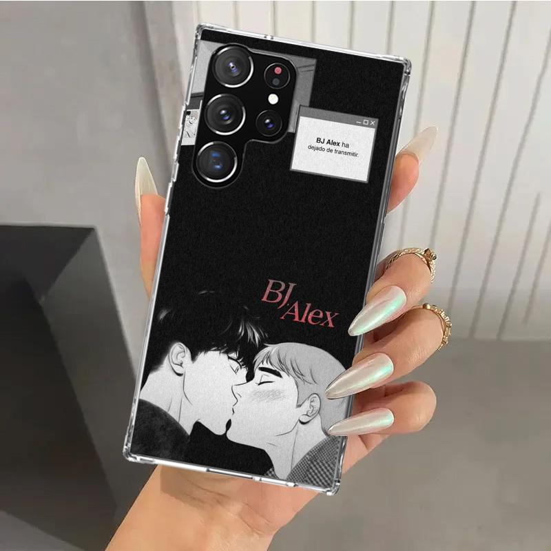 Anime B-J-Alex Phone Case for Samsung Galaxy S26 S24 S23 Ultra S25 Edge S22 S21 Plus S20 FE + Soft Print Shell Funda Galaxy S24