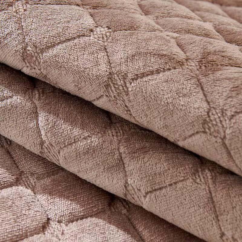Plüsch-Sofabezüge, Sofakissen, universeller Schonbezug, vier Jahreszeiten, rutschfester Winter-Sofa-Kissenbezug