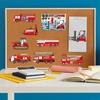 Cartoon Truck PET Sticker Engineering Vehicles Sticker for Water Bottle Pencil Case Notebook Kids Room Wall Decoration