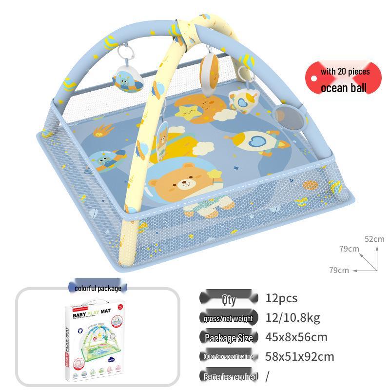 New Baby Playpen & Activity Mat Set for 0-1 Year Olds