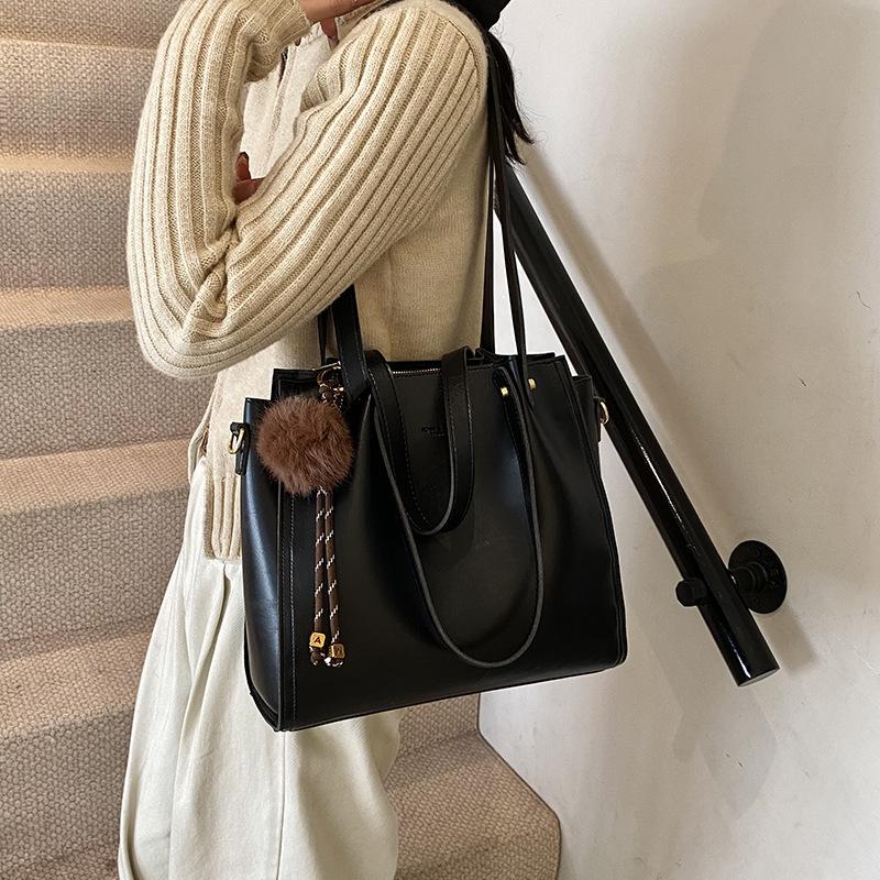 Große Pendler-Tragetasche, Damen-Modische, lässige Schultertasche