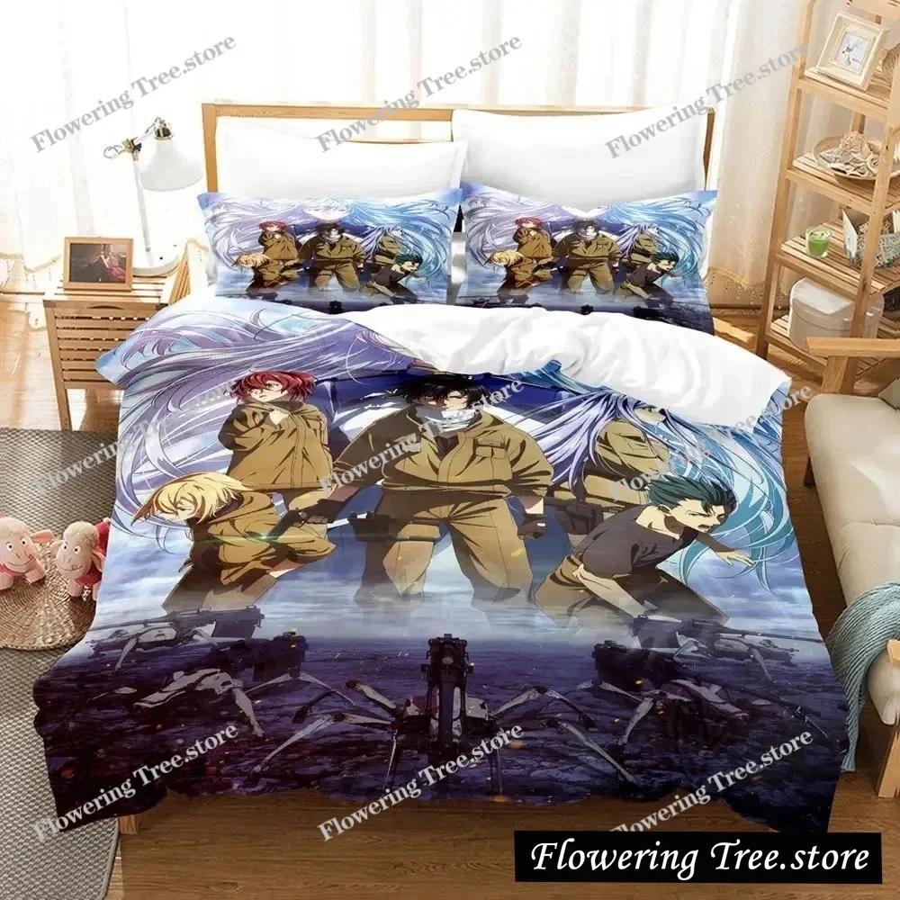 Anime 86 Eighty Six Bettwäsche Set Bettbezug Bettset Steppdeckenbezug Kissenbezug Bettdecke King Queen Größe Jungen Erwachsene Bettwäsche Set