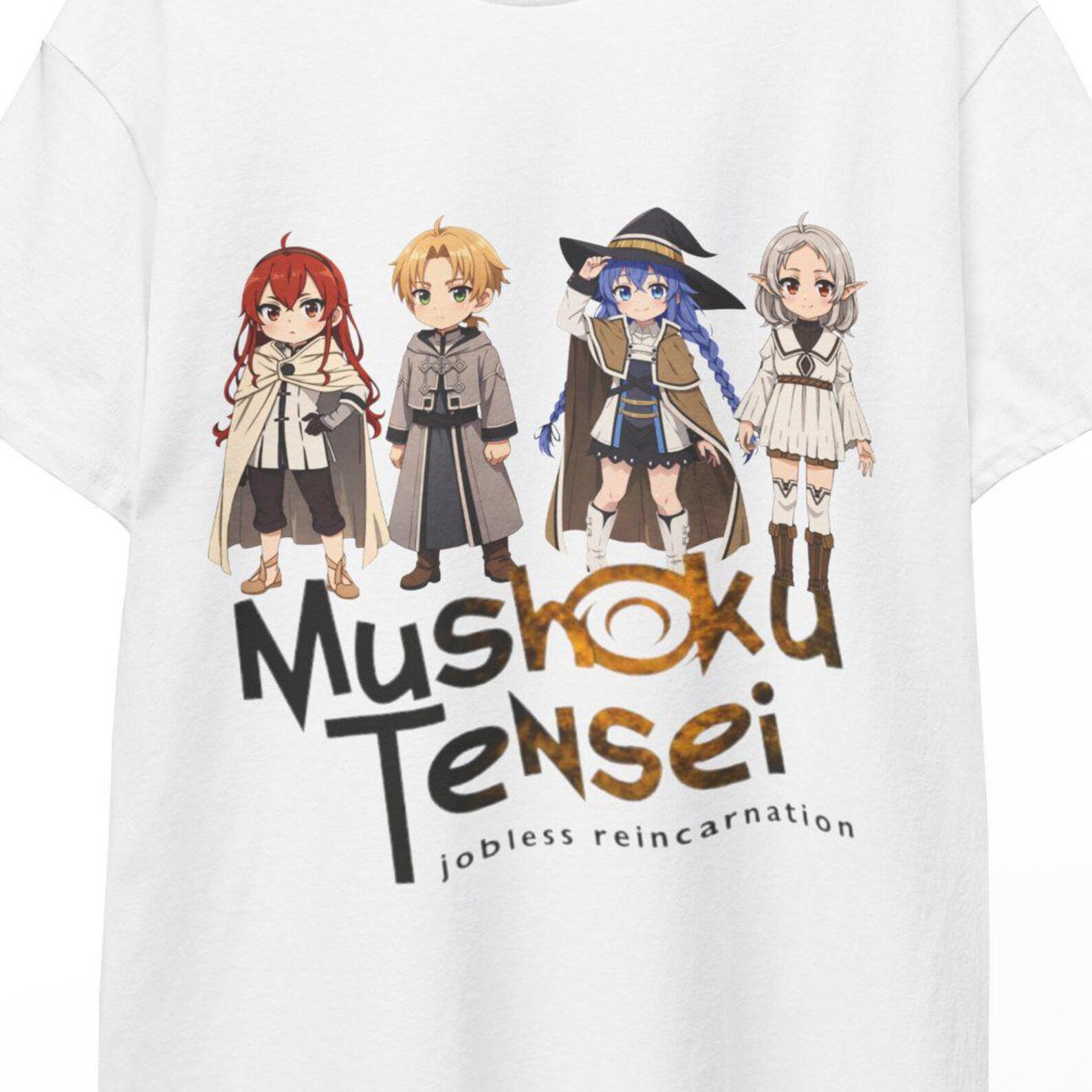 Mushoku Tensei Shirt Rudeus Greyrat Eris Greyrat Roxy Migurdia Sylphiette Anime Poster Sticker Eris shirt mushoku tensei merch roti merch S