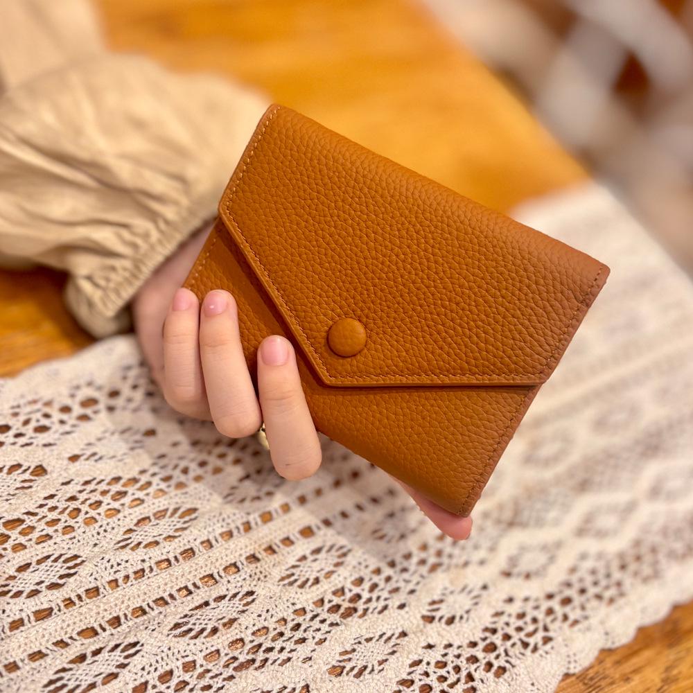 2025 Damski Portfel Slim ze Skóry Naturalnej i Etui na Karty - Wysokiej Klasy Wielofunkcyjny Portmonetka