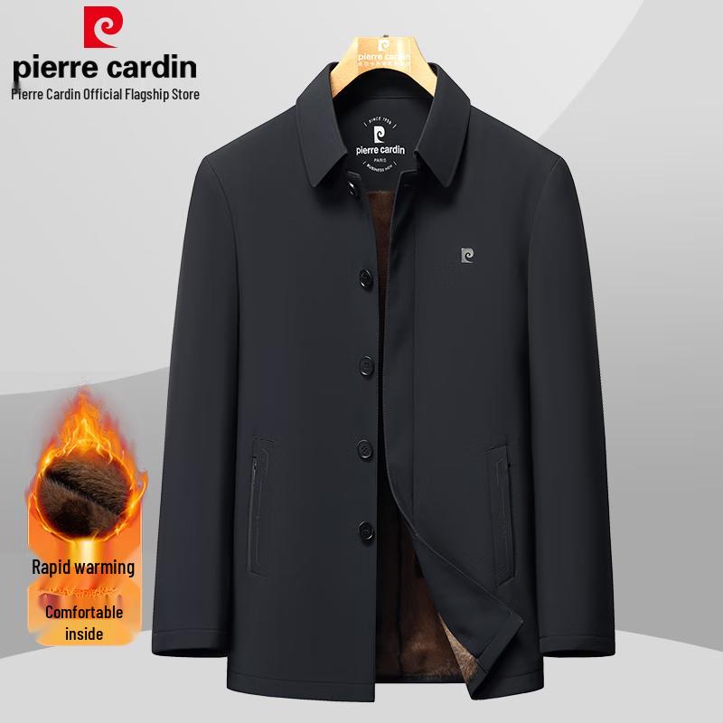 Pierre Cardin Men's Golden Mink Lined Winter Jacket