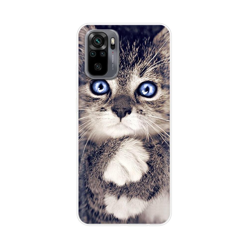 For Xiaomi Redmi Note 10S Case Note 10 Silicone Soft TPU Back Cover For Xiaomi Redmi Note 10 Pro Note10 S Phone Cases Coque Bags