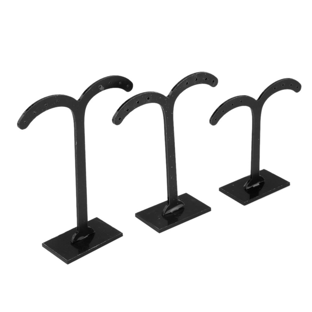 3pcs Jewelry Earrings Holder Organizer, Earring Stand, Display for Jewellery Store Decor