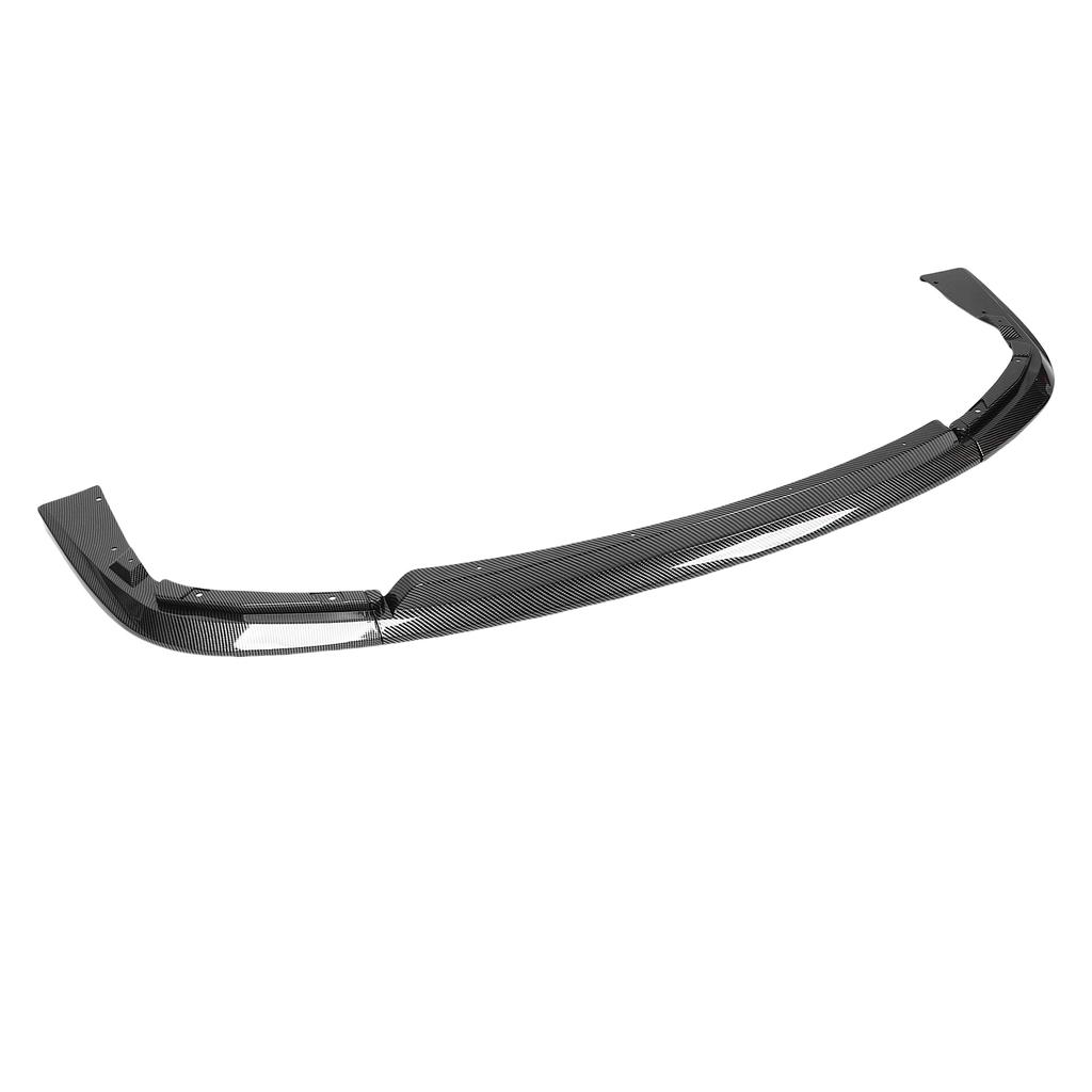 Front Bumper Lip Chin Spoiler 3 Sections Replacement for Subaru Impreza WRX STI 2004 2005 Carbon Fiber Style