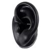 Acrylic Earring Display Stand with Soft Silicone Ear Model Jewelry Display and Storage