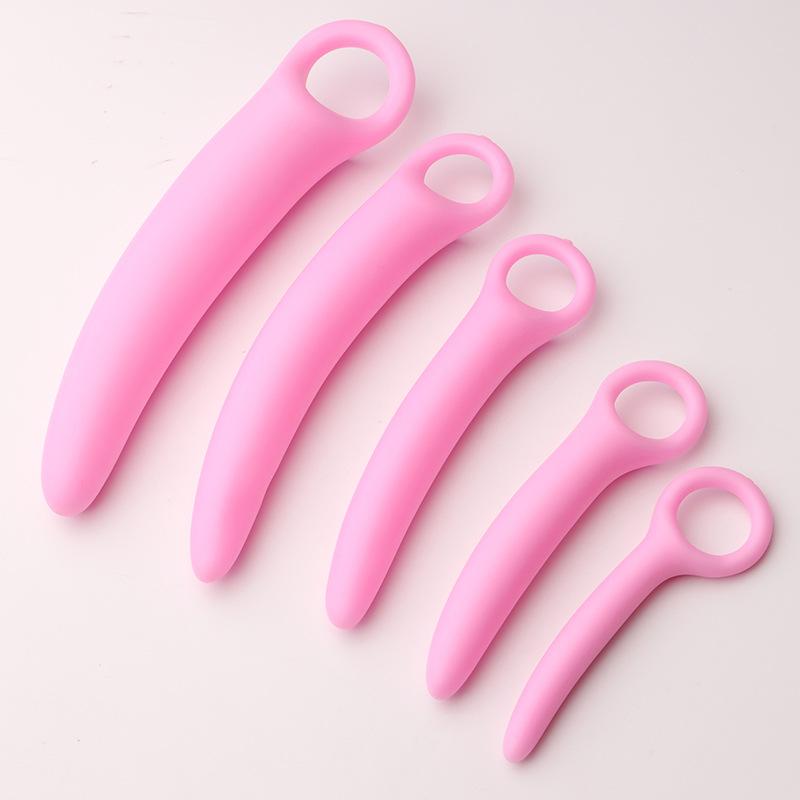 Erotic 5-Piece Dilator Kit  Vaginal Muscle Training Strengthen Rejuvenate Anal Plugs Sex Health Toy Pleasure