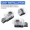 2Pcs HD Car Door Logo Welcome Light Projector Lamps For Volvo XC60 XC40 EX30 V60 V40 XC90 XC70 V50 S60 V70 S90 Olestar AWD S80