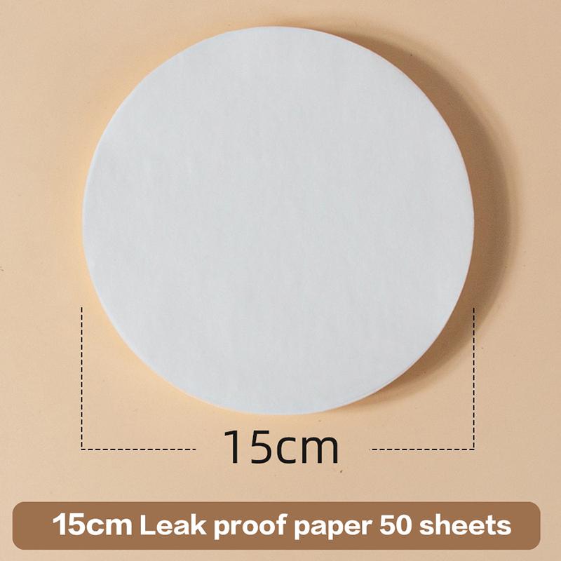 50/500Pcs Leakproof Paper Drink Cup Leakproof Round Coffee Cup Take Away Paper Cup Lid Coffee Spill Proof Gasket