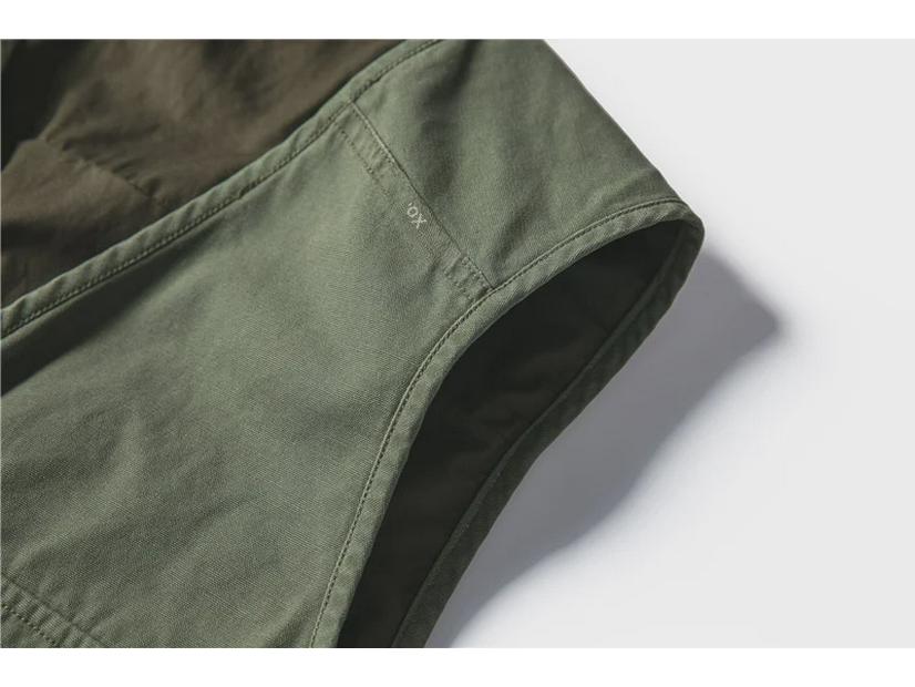 Unisex Japanese Retro Workwear Vest - Autumn Thin, Loose, Multi-Pocket Functional Jacket