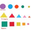 1000pcs Geometric Figure Foam EVA Stickers Self-Adhesive Crafts Arts Making  DIY Crafts Arts Making