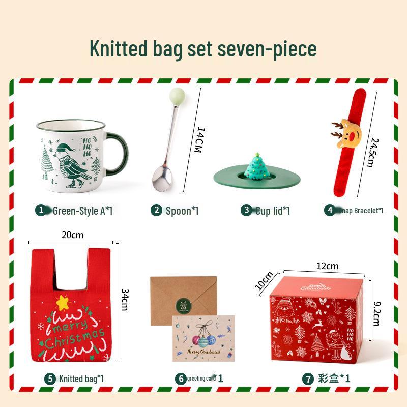 Personalized Christmas Ceramic Mug with Lid and Spoon - Creative Cartoon Design, Perfect for Halloween Gifts
