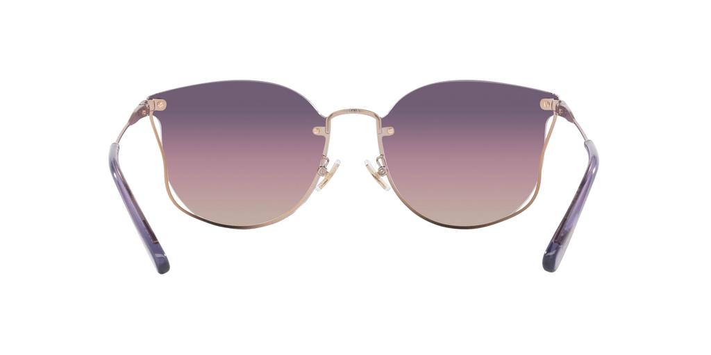 Sunglasses HC7151D CH573 SHINY ROSE GOLD PURPLE Lens 63 [Coach] Frame/TRANSPARENT
