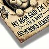 Funny Cat Metal Wall Sign Not A Cat Retro Vintage Iron Plaque 8x12 Inch