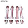 For Toyota Highlander 2014-2017 2018  Chrome Side Door Handle Cover Trim Protection Cap Exterior Accessories Car Styling