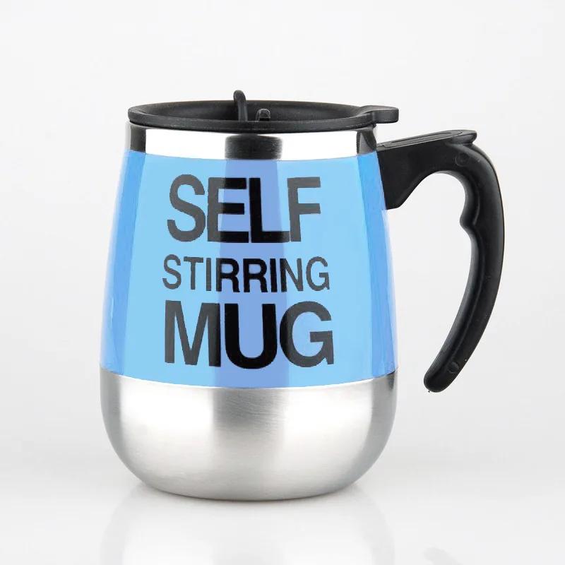 New Tiki Automatic Stanleys Cup Stirring Drinkware Magnetic Coffee Mug Termos 304 Stainless Steel Mixing Creatives Blender Drink