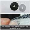 Summer Mosquito Protection Self-Adhesive Window Screen - Easy Install Mesh with Velcro