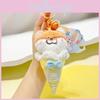 Soft Plush Animal Ice Cream Keychain Decorative Pendant Perfect For Kids And Adults