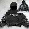 Hooded Sweater Front and Rear Printed Hoodie Women's Harajuku Korean Version Fashion Hoodie Hot Sale