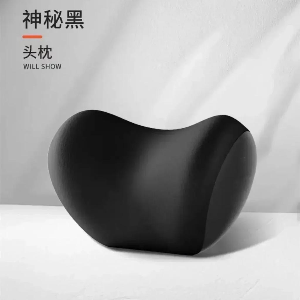 Car Pillow Headrest Neck Pillow Memory Cotton Cervical Lumbar Support Car Headrest Back Pad Back Pillow Car Interior Accessories