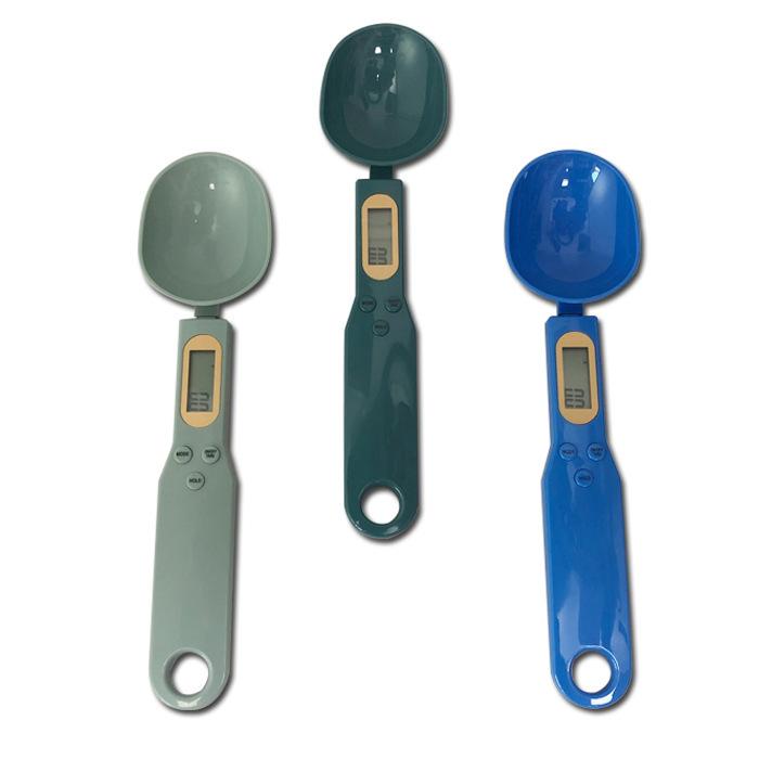 Handheld Electronic Spoon Scale 500g, 0.1g Precision Kitchen Scale for Food, Digital Measuring Spoon with Tare Unit Conversion