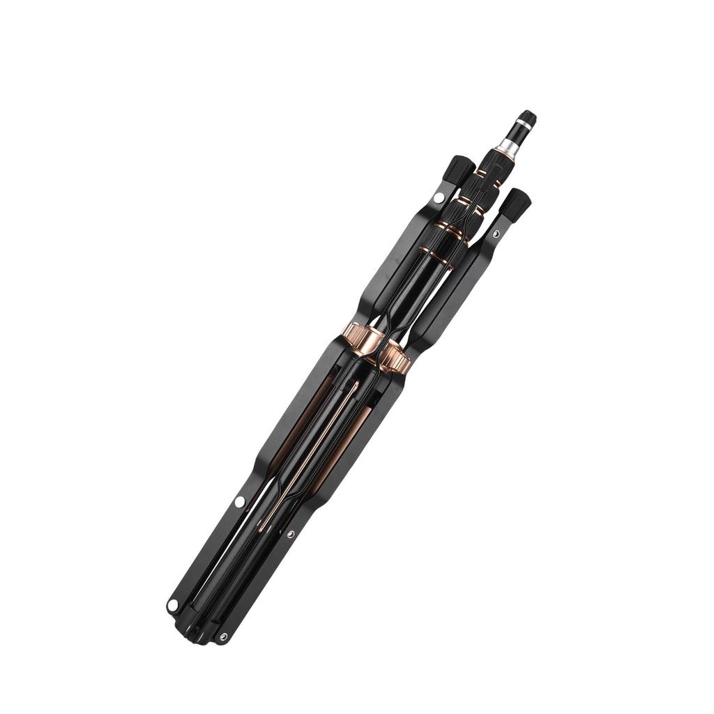 Camera Tripod 7.2ft 2.2m with Folding Reversible Legs and Carry Bag Portable Light Stand for Photography