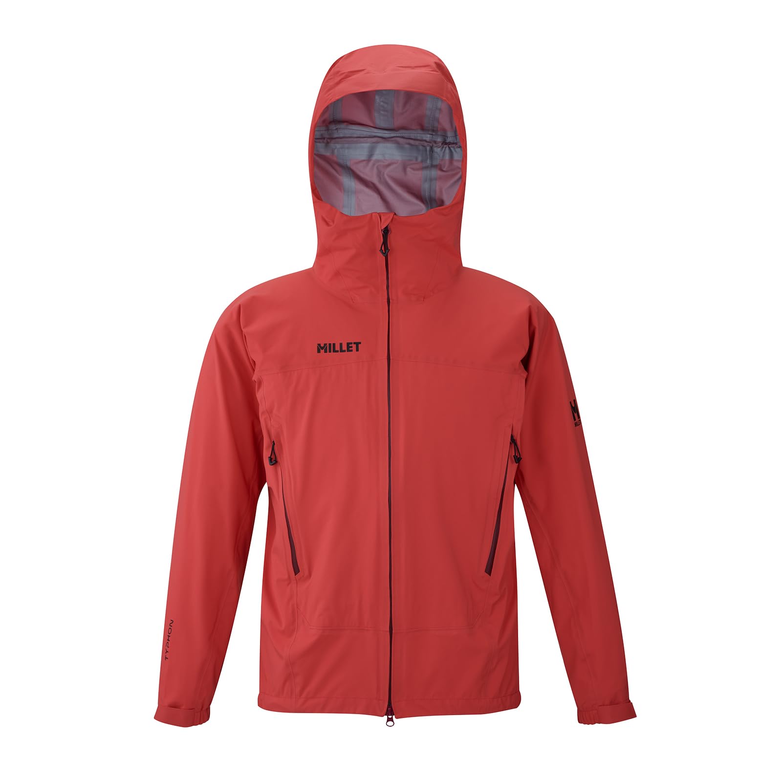 

Waterproof Jacket Typhon Stretch Jacket MIV03168 M [Millet] Men s Red-Rogue (NEW LOGO)