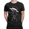 Plague Doctor Black Novelty Graphic 100 Cotton Tshirt Depeche Band Mode Tees Tops For Unisex