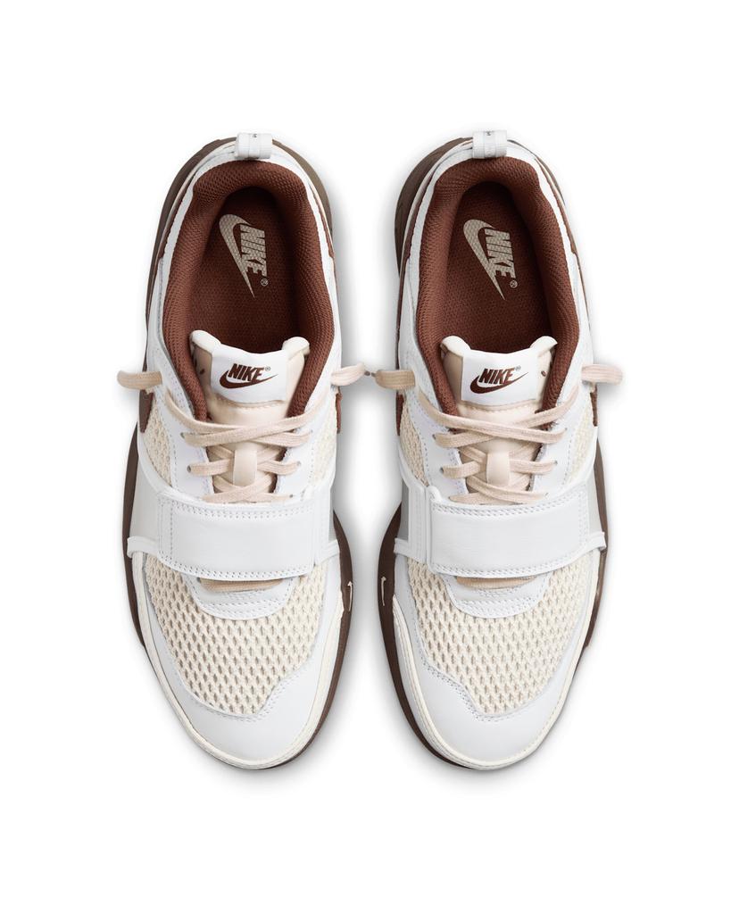HQ3073-100 Travis Scott Nike Zoom Field Jaxx White and Light Chocolate (Men's)